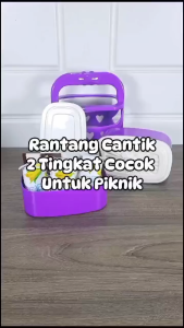 Rantang Star 2in1: Kotak Makanan Praktis & Modern