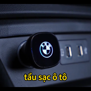 Mazda Xe USB QC 3.0 PD TypeC 60W Sạc nhanh trên ô tô Sạc điện thoại di động có đèn LED chiếu sáng