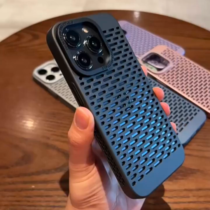 เคส เคสไอโฟน for iphone 15 14 13 12 11 pro promax plus ใหม่ เคสแข็งบางเฉียบ เนื้อฝ้า เคสป้องกันฤดูร้อนป้องกันการตก#ip45