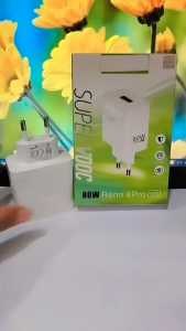 Batok Adapter HP OPPO RENO 8 PRO 5G 80W Support Fast Charging