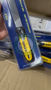 SOLEX ตะไบเหล็กแบน ละเอียด ขนาด 8 นิ้ว ตะไบแบน ตะไบละเอียด ตะไบ