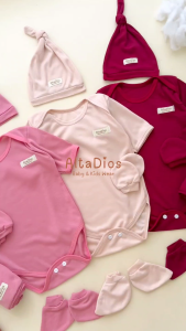 [Altadiosbaby] Kado BASIC Jumper Newborn +  Bedong Bayi Set + Topi Bayi + Sarung Tangan dan Kaos Kaki Bayi | Perlengkapan Bayi Baru Lahir | Bedong Bayi JUMBO Premium | Bedong Bayi Kaos Polos | Bedongan Bayi | Kain Bedong Bayi | Selimut Anak | STK