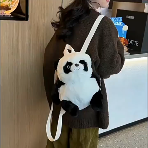 Balo hình thú nhồi bông hoạt hình dễ thương balo gấu nhồi bông đeo đi học đi chơi siêu ngộ nghĩnh