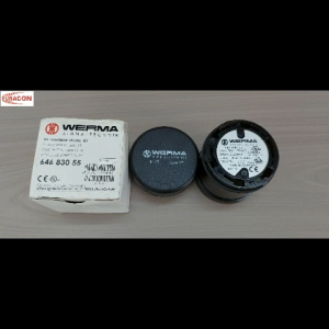 { xả kho} Đế đèn báo WERMA Type 12 part no.: 640.810.00 AS-Interface-Module BK WERMA  part no 646.830.55