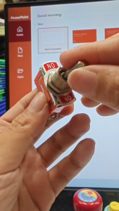 Toggle Switch 3 Pin On Off ETEN 1121 Saklar Togle Kaki 3p 15A E-TEN On On