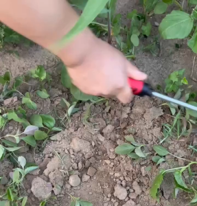 Cangkul Mini Besi Pacul Kecil Alat Berkebun Pembersih Gulma Pertanian Versi Terbaru