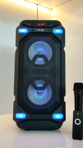 Advance Speaker Bluetooth K6D Speaker Portable with 1 Microphone Garansi 1 Tahun Advance