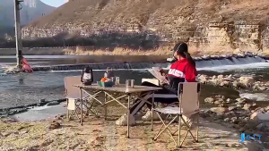 【COD】 Outdoor Camping Table Foldable Picnic Table Portable BBQ Table Tourist Tables Camping Equipment Outdoor Meja Lipat Camping Meja Khemah 露營桌子