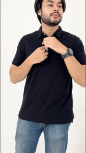 Kaos Polo Hey Man Cotton Combed 24s Modern Fit