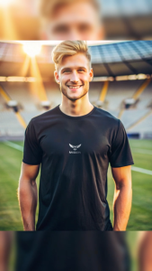 Kaos Jersey Olahraga Lengan Pendek Bahan Adem Nyaman Dipakai Kaos Running Quick