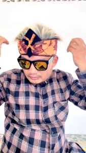 Ikat kepala sunda topi totopong Topi Rambut Udeng