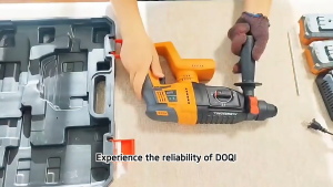 REAIM Rotary Hammer Drill heavy duty Chipping Hammer HIGH POWER cordless Electric Drill