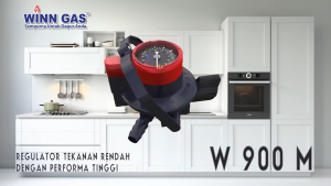 WINN GAS W 900 M Regulator Meter - Double Lock - Pengaman Ganda SNI