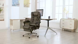 BENBO Furniture เก้าอี้สำนักงาน เก้าอี้พักผ่อน Furniture Office chair มี 2 รุ่นให้เลือกเก้าอี้/เก้าอี้ธรรมดา หนัง PVC คุณภาพสูง(คละสี)