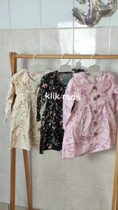 Gamis Bayi Perempuan Motif Muslimah