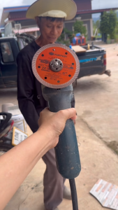 PUMPKIN ใบตัดเพชร 4นิ้ว บางพิเศษ 0.8 มม. สำหรับ ตัด กระเบื้อง PTT-TUR4-ST Diamond blade Super Thin Porcelain Tile cutter