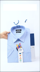 Áo sơ mi tay ngắn Việt Tiến