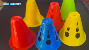 Nấm lùn cone thể thao patin mắc cơ dẫn đường làm chướng ngại vật tập luyện cao 8cm C8