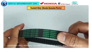 Vanbelt set roller Beat Karbu Ori Vanbelt Scoopy karbu Original Vanbelt Spacy karbu Original Honda AHM Vanbelt set Roller Beat karbu KVY Original HONDA GENUINE PART