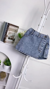 terlaris Rok jeans cargo lovepant anak perempuan 1- 7 tahun BY DE STORE FASHION