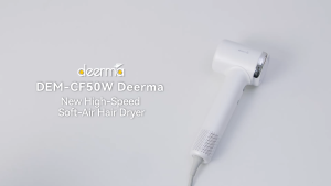 Deerma Fast-Drying Hair Dryer | 400 Million Negative Ions | Multiple Heat & Speed Settings | Lightweight & Quiet Operation