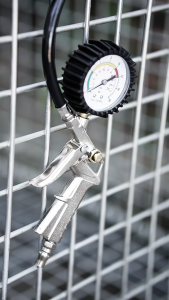 Tire Inflator Air Pressure Gun Isi Ukur Tekanan Angin 3 in 1 alat isi angin ban