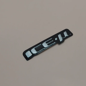 Stiker Desain Unik ICE-U: Kaca Film Sticker Emblem Emboss