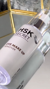 HSK Secret Eye Makeup Remover - Pembersih Wajah Make Up Remover Cleansing Water dan Melembapkan Wajah with Jojoba Oil