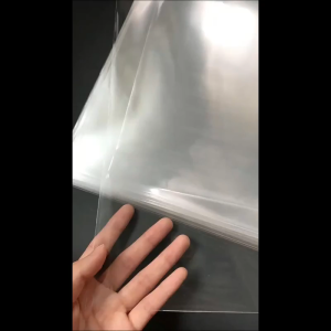 50PCS LP Vinyl Record Outer Protective Sleeve Self Adhesive Outer Sleeves Bag 32.5cm+4cm