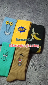 Kaos Kaki Oldschool Motif Skate Merk Panjang Premium - Hosela Project