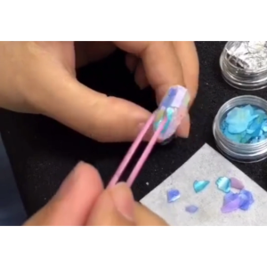 DIYเปลือกหอยแต่งเล็บ เปลือกหอย ตกแต่งเล็บ เปลือกหอยแต่งเล็บแบบบาง ติดง่าย