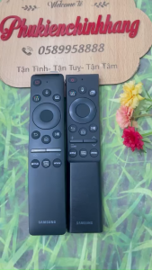Remote tivi Samsung 4k có phím mic