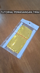 Tirai Foil Ekonomis 1x2 Meter Termurah Se-Indonesia / Tirai Rumbai Foil / Tirai Dekorasi