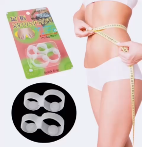 New Japan Technic Weight Loss Ring Slimming Massager - Double Ring Gym Keep Fit Fitness - 1100 Magnetic Gauss Scale for Foot Massage - Increase Metabolism and Reduce Body Fat