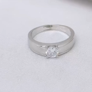 Cincin Silver Wanita Aksesoris Fashion Awet Tahan Lama Anti Karat Cocok Untuk Harian G9-3C