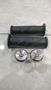 HANDGRIP GRIP HANFAT HONDA MODEL STANDAR SET KIRI KANAN PLUS JALU STANG CNC MODEL SPIRAL UNIVERSAL SEMUA MOTOR HERIGO.ID