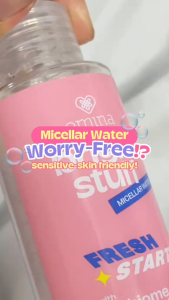 EMINA Bright Stuff Micellar Water 50ml | 100ml - Pembersih Wajah Cerah Glowing