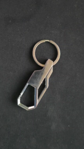Gantungan kunci ring Jepit keychain Alumunium