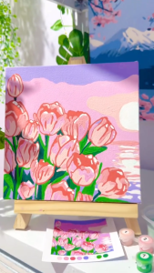 Paint By Numbers KIT - Nature Series 20x20cm