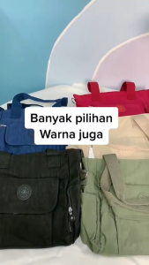 OMYGOOSE Grosiran TAS HAND BAG WANITA TAS SELEMPANG WANITA TAS NYLON WANITA HAND BAG NYLON / KP 22452