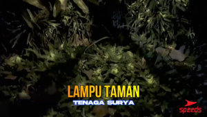 SPEEDS Lampu Taman Tenaga Matahari Lampu Tancap Lamp Hias Garden Lampu Taman Outdoor 202-1903C