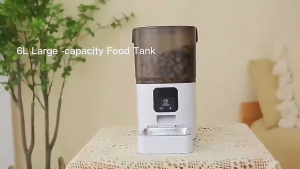6L Wifi Camera Pet Feeder Smart Feeder APP Control For Cats Dogs Food Dispenser Timer Dogs Cats Supplies Feeding Bowl