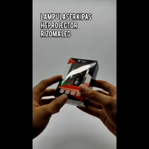 Lampu Utama Motor LED Rizoma H6 Laser + Kipas Pendingin High Low Universal Matic Dan Bebek