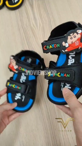 VIDVIEW !!ลดสนั่น!! รองเท้ารัดส้น สำหรับเด็ก Adda 21N74 ลายชินจัง ลิขสิทธิ์แท้ ไซส์ 28-35 รองเท้าเด็ก