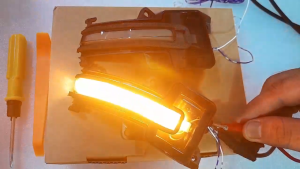 (Honda Civic FC 2016 to 2019) DRL Dynamic LED Turn Signal Light Side Rearview Mirror Sequential 2016 - 2019