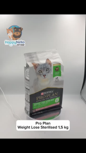 Pro Plan Adult Sterilised/Weight Loss 1.5KG Khusus Kucing Obesitas