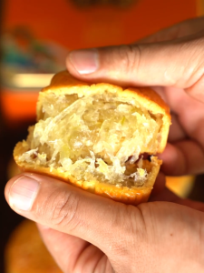广东金翁宝传统手工老式冬翅月饼冬蓉经典水果味中秋糕点Old-fashioned Moon Cake Winter Rong Classic Mid-Autumn Festival Cake