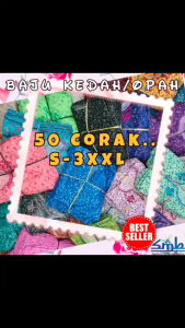 (PMN) Baju Kedah BERPOKET/ Baju Opah BERPOKET Baju Perkahwinan | Baju Harian