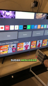 TUTU Smart TV Digital 43inch Televisi Coolita 3.0 Full HD Dolby Audio/Youtube/ Prime Video/iQIYI/Vidio WiFi HDMI Garansi Resmi