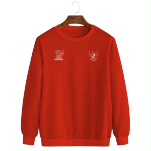 Sonclothing - Sweater basic pria crewneck distro seragam Merah Putih HUT Kemerdekaan RI 79th